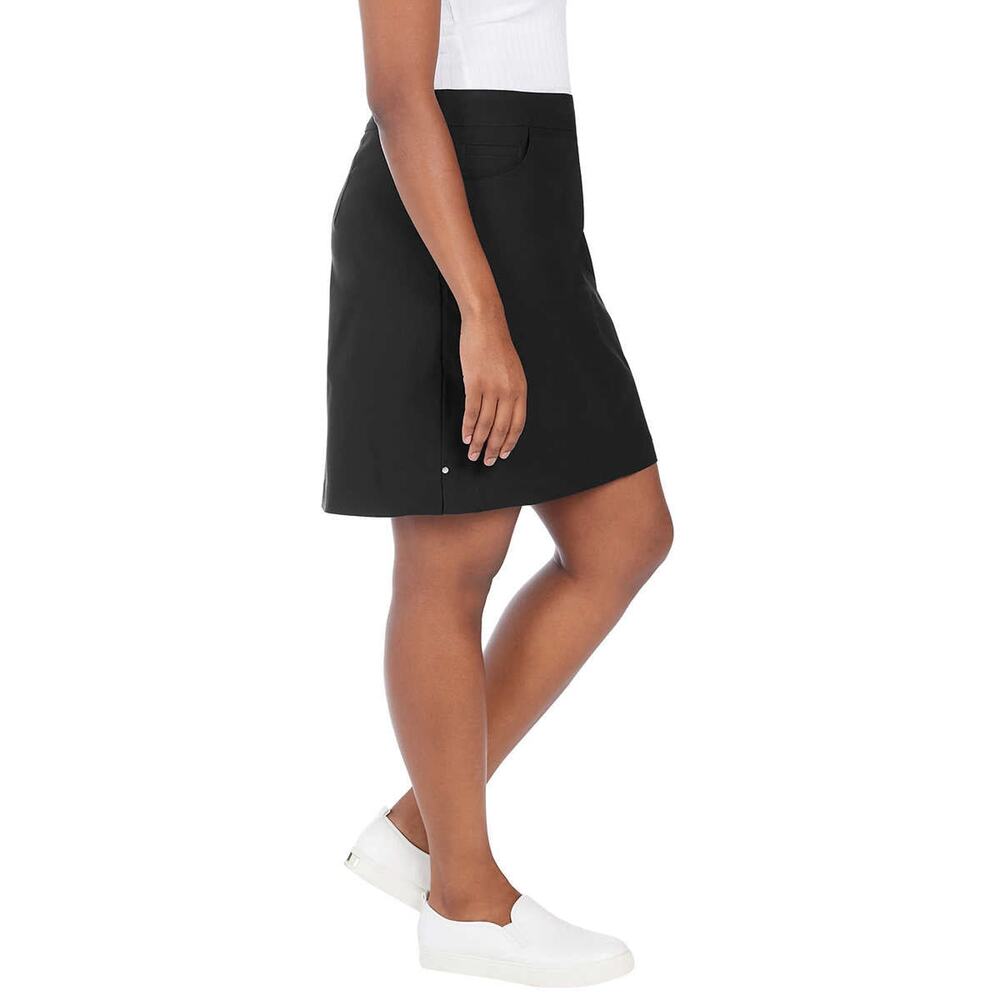 NWT Hilary Radley Women's Built-in Shorts Super Stretch Front Pockets Skort - Picture 3 of 7